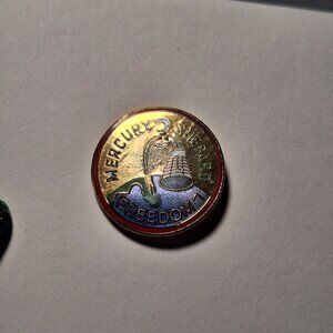 VINTAGE NASA MERCURY 3 FREEDOM 7 MISSION SPACE CAPSULE COLLECTIBLE ENAMEL PIN
